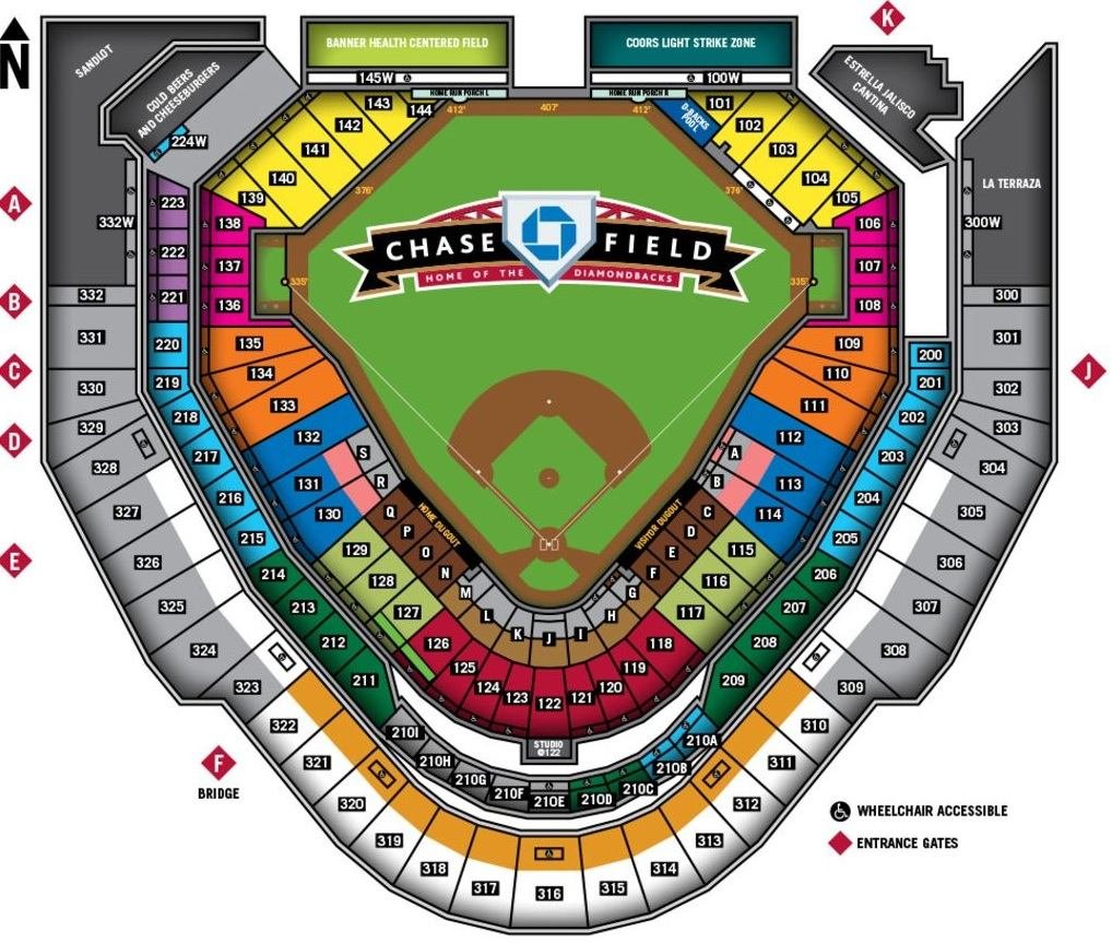 Chase Field Best Seats