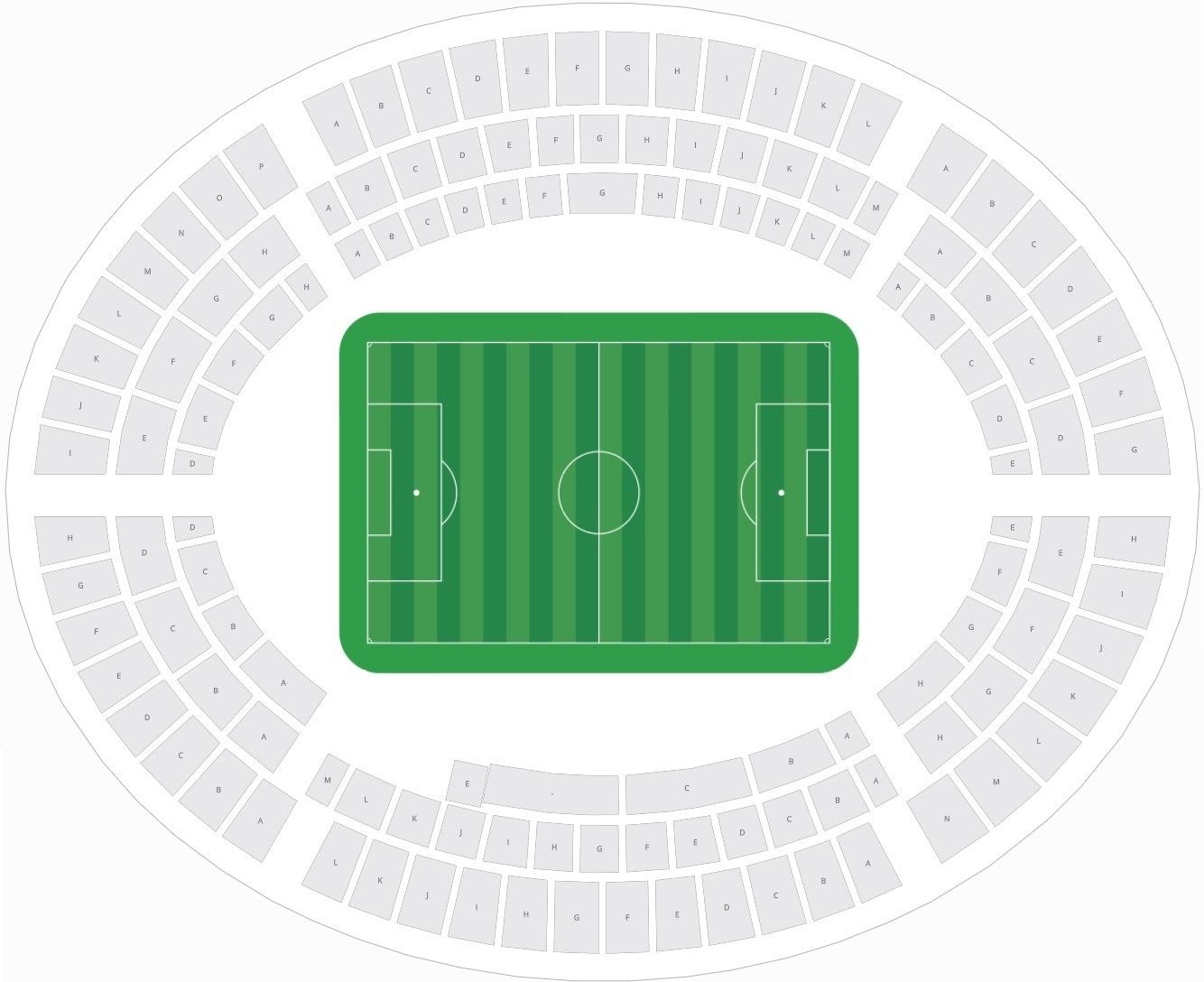 Ernst-Happel-Stadion Seating Plan