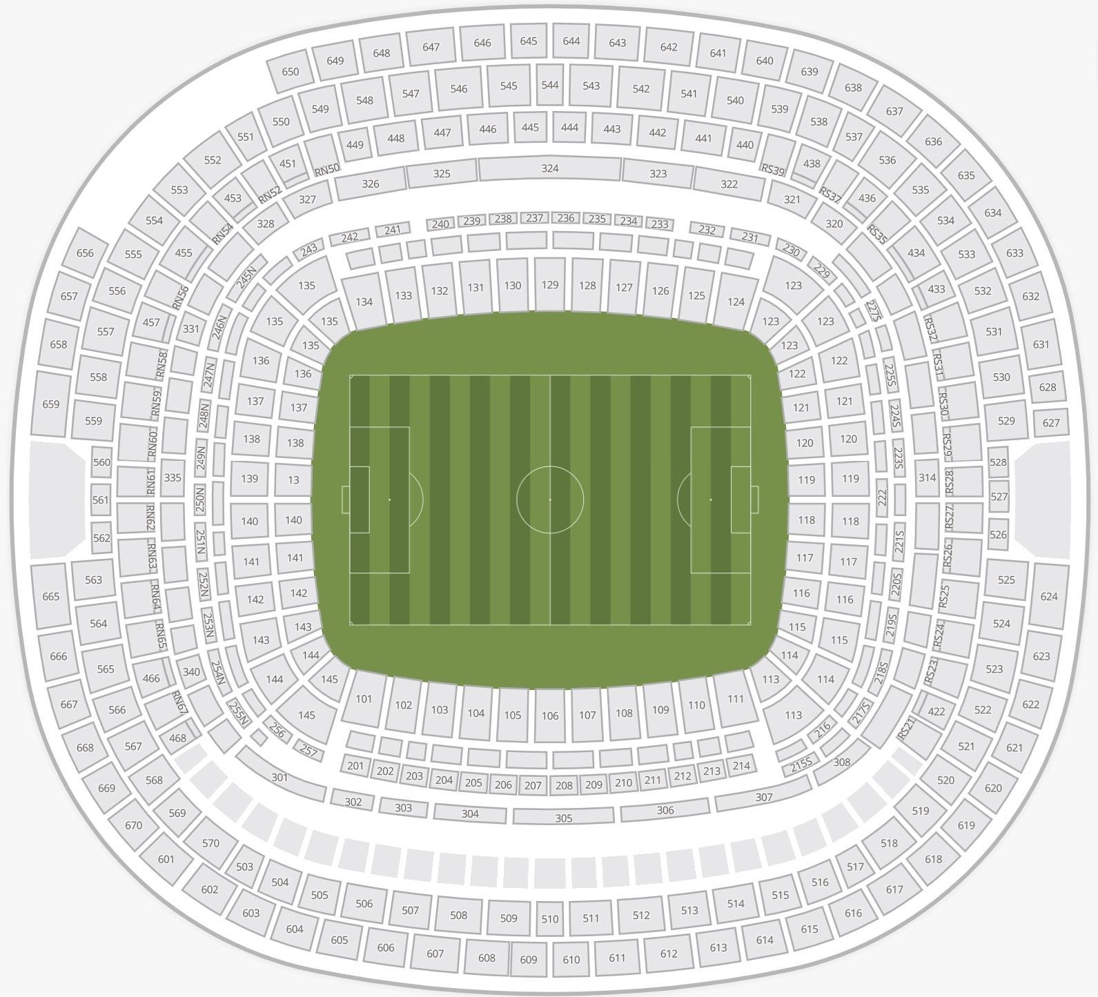 Estadio Azteca Seating Chart Best Seats