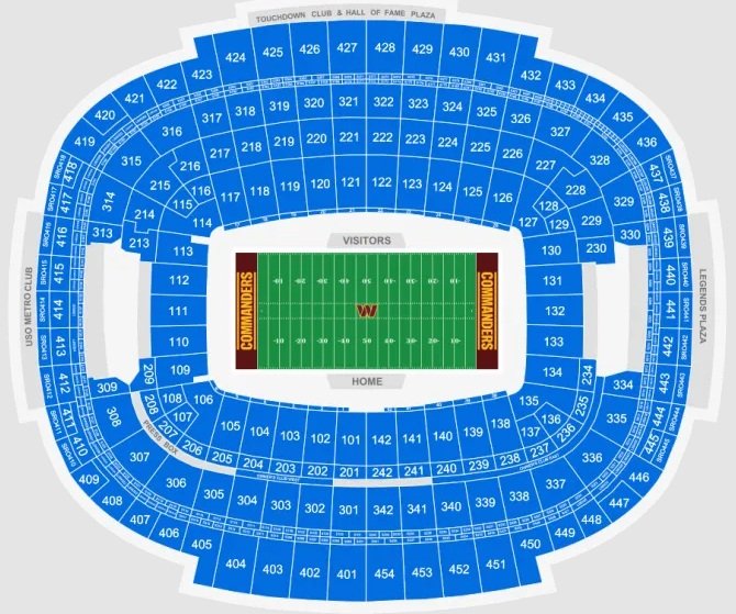 Northwest Stadium Best Seats