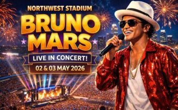 Northwest Stadium Bruno Mars Concert