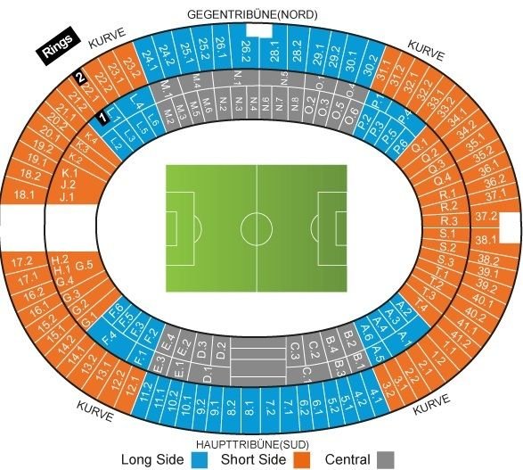 Olympiastadion Berlin Best Seats