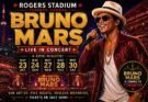 Rogers Stadium Bruno Mars Concert in Canada