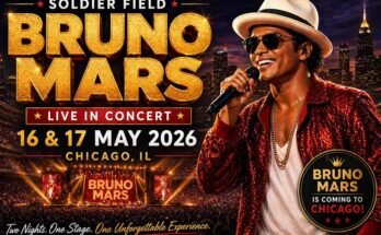 Soldier Field Bruno Mars Concert 2026