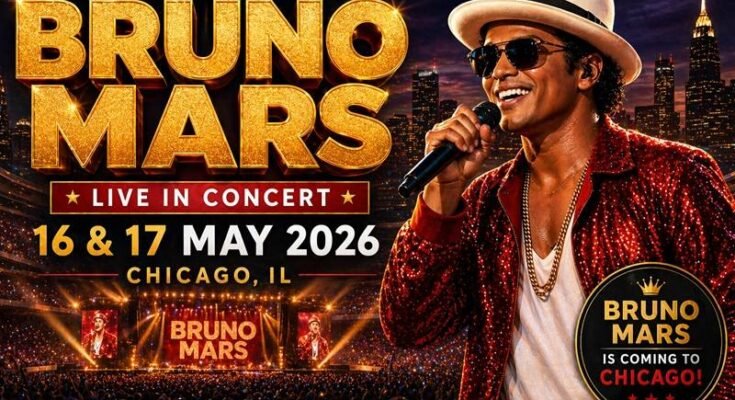 Soldier Field Bruno Mars Concert 2026