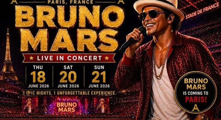 Stade de France Bruno Mars