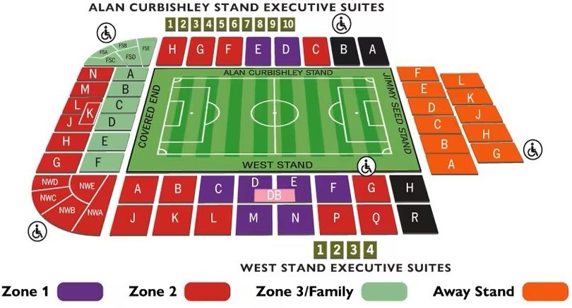 The Valley Best Seats