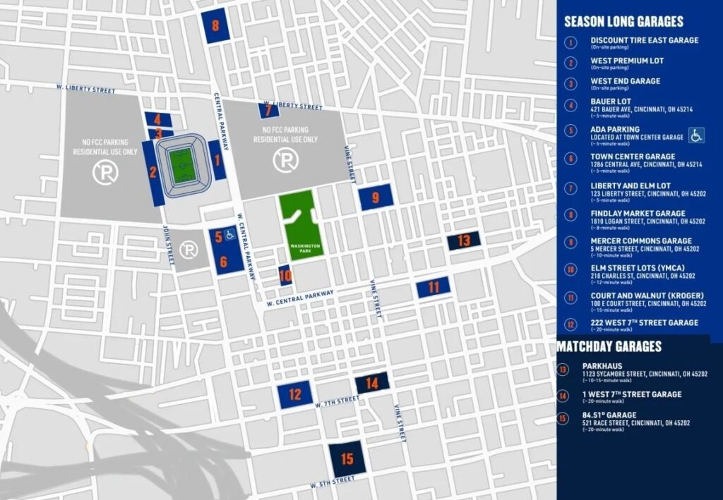 TQL Stadium Seating Chart, Best Seats, Parking Map, Events 2026