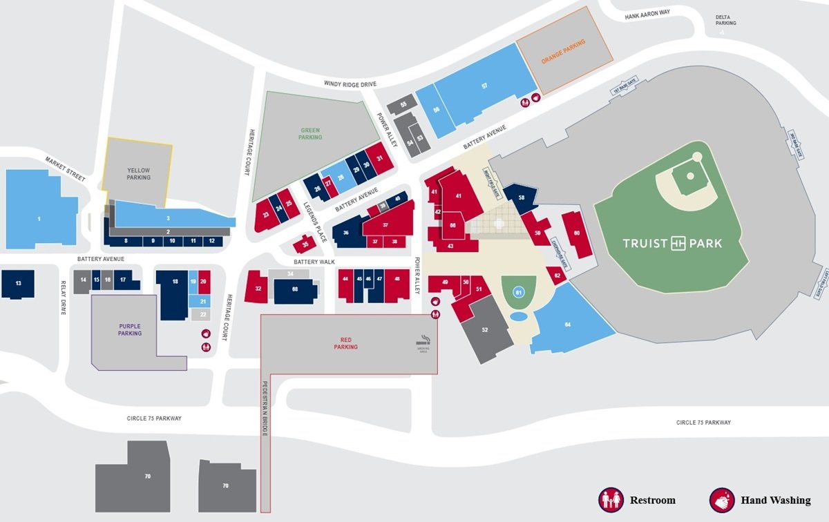 Truist Park Stadium Parking