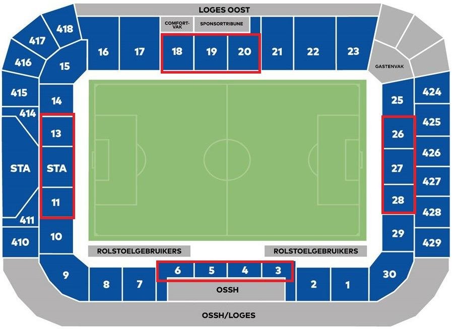 Abe Lenstra Stadium Best Seats
