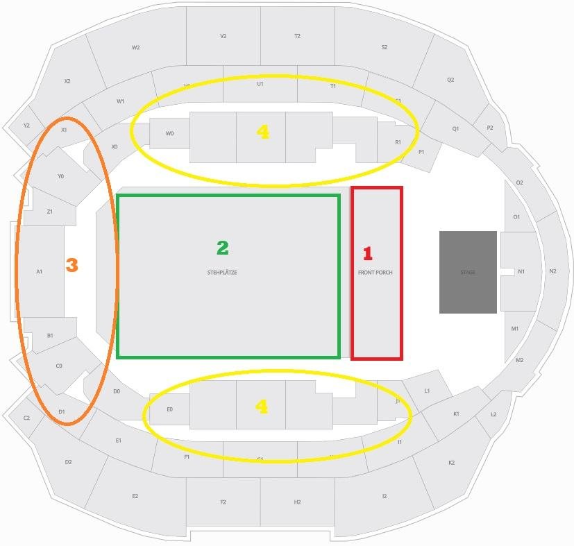 Hallenstadion Best Seats