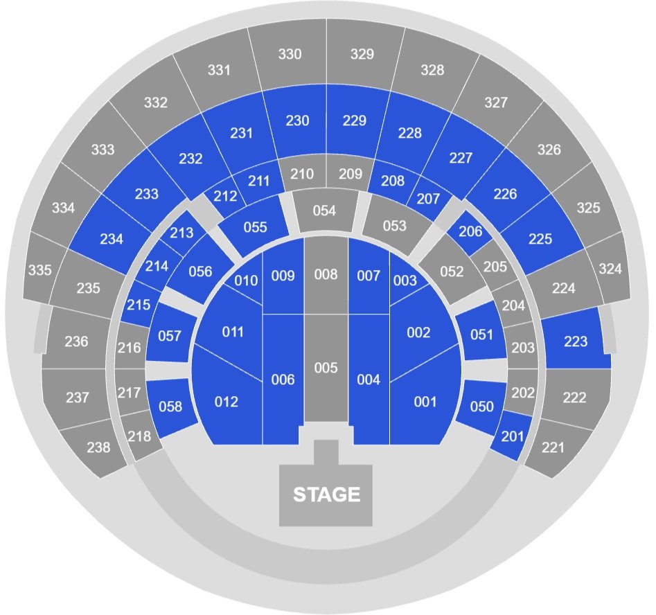 Hollywood Vampires OVO Hydro Seating Plan