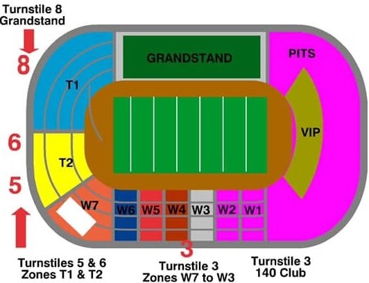 Odsal Stadium Seating Plan