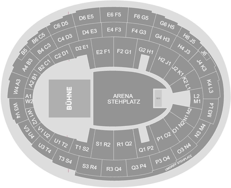 Olympiahalle Munich Concert Seat Map
