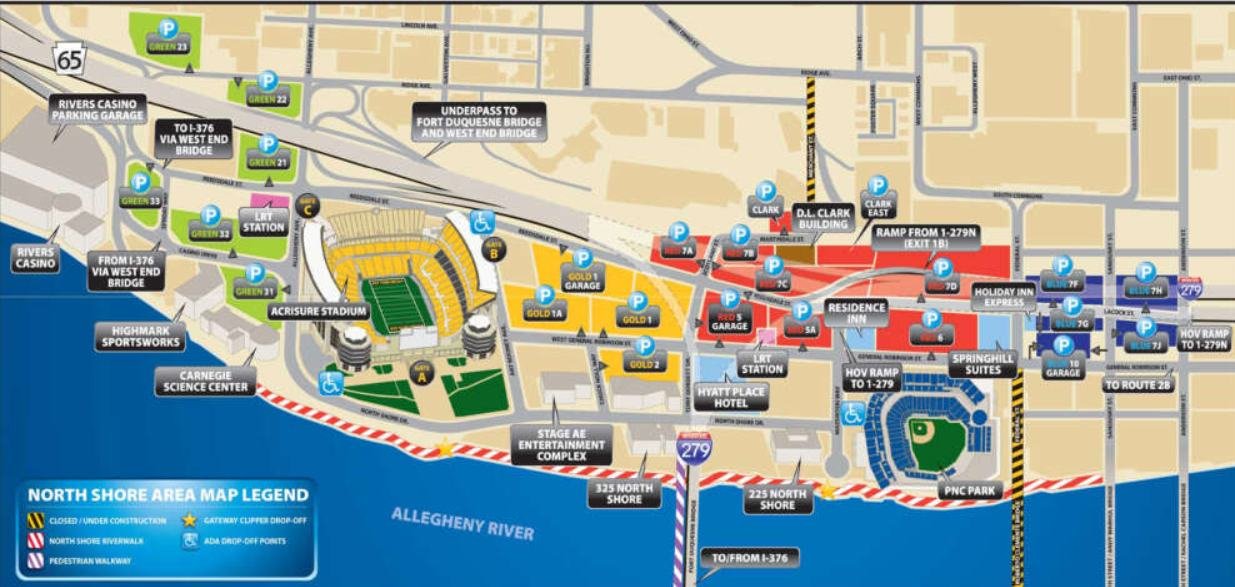 PNC Park ADA Parking