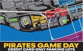 PNC Park Parking Map