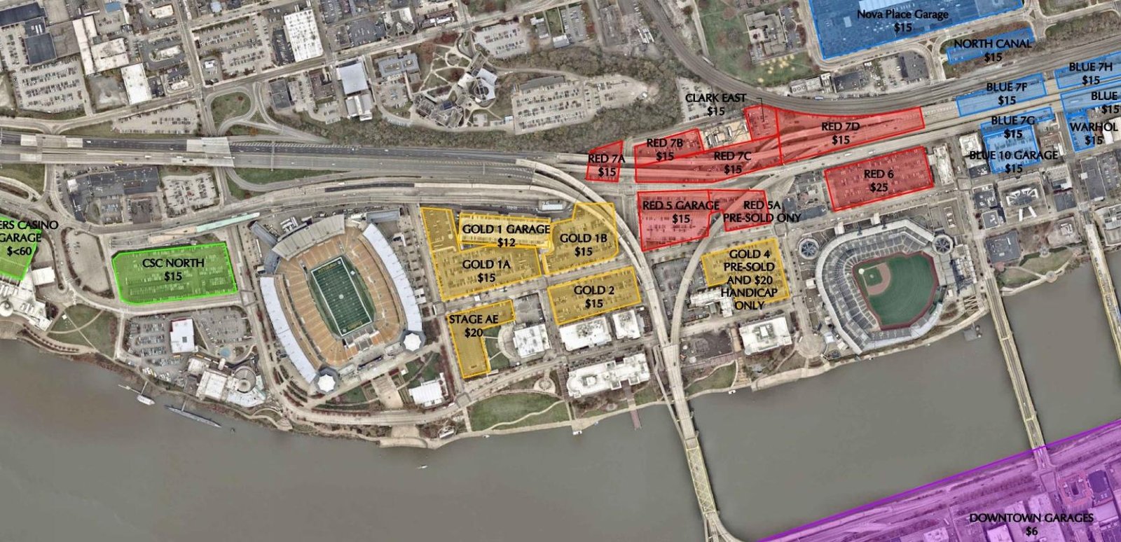 PNC Park Parking Prices