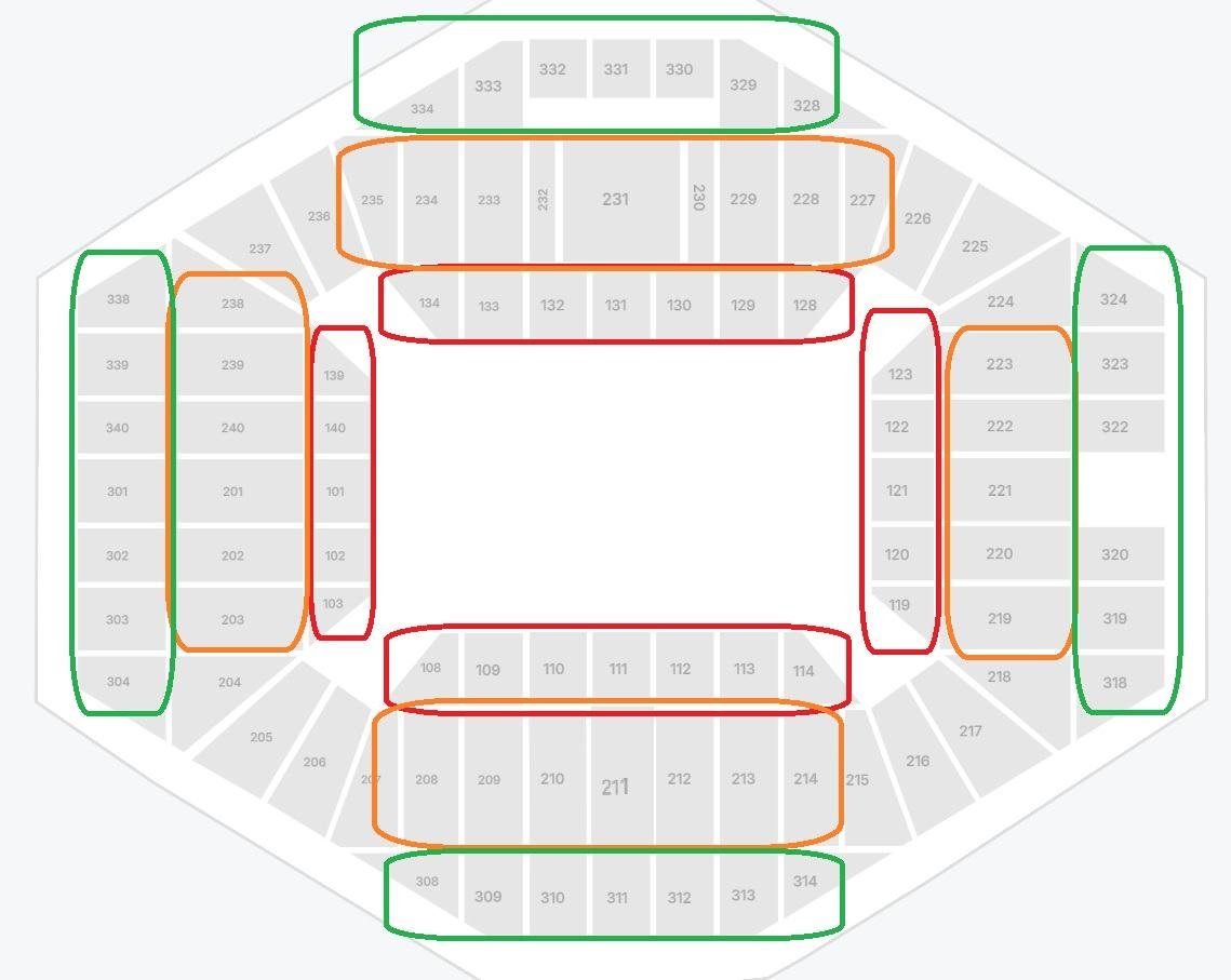 Singapore Indoor Stadium Best Seats