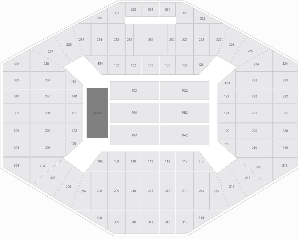 Singapore Indoor Stadium Seat Map Concert