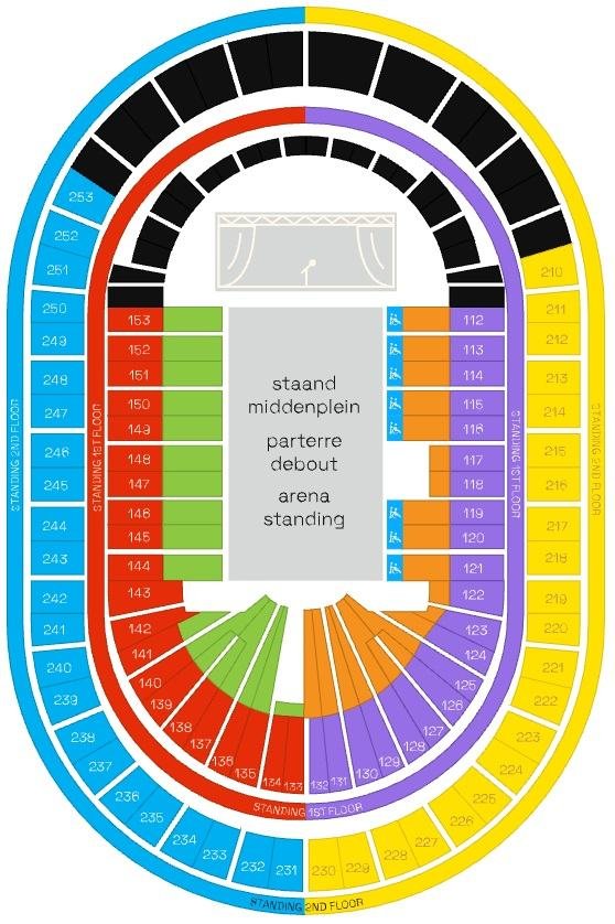AFAS Dome Best Seats