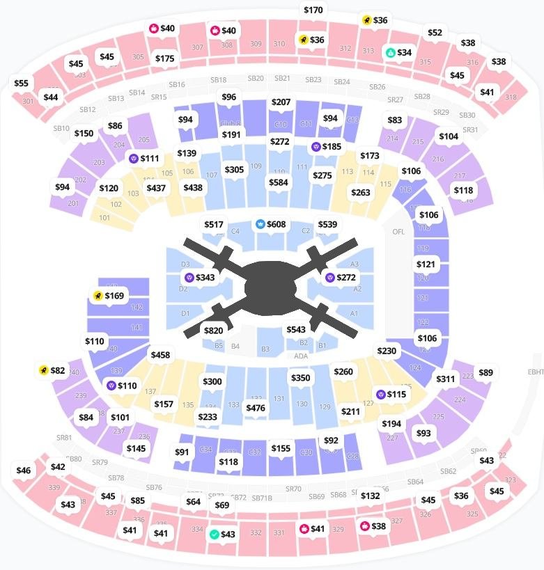 BTS Gillette Stadium Best Seats with Price