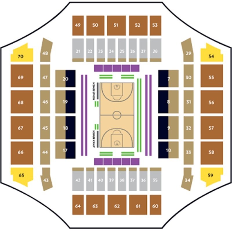 John Cain Arena Best Seats