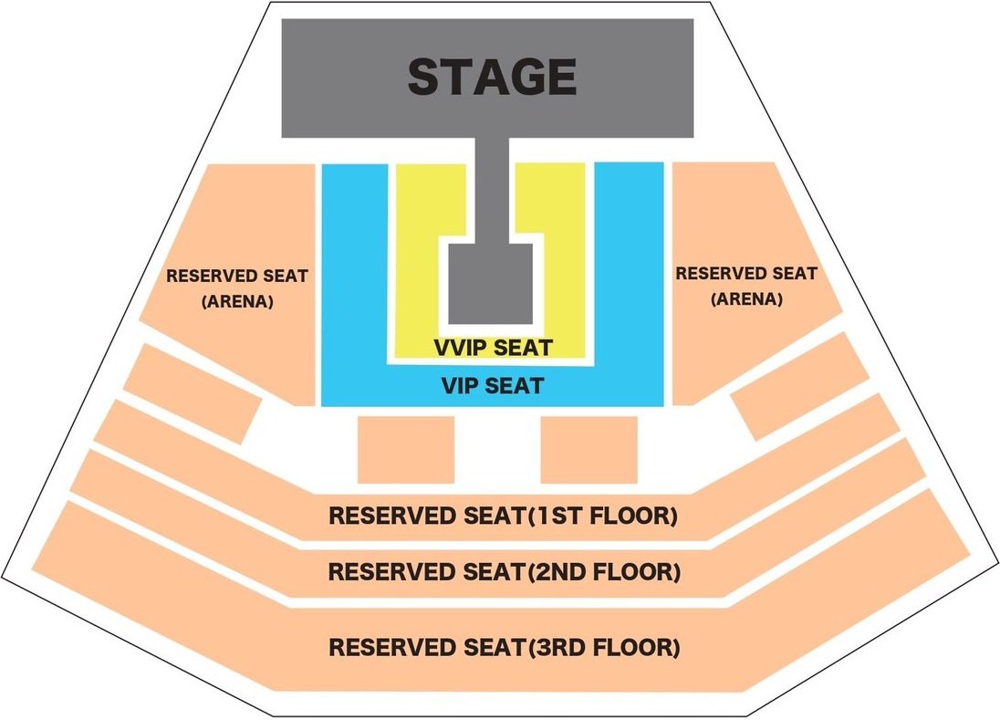 K Arena Yokohama Best Sections