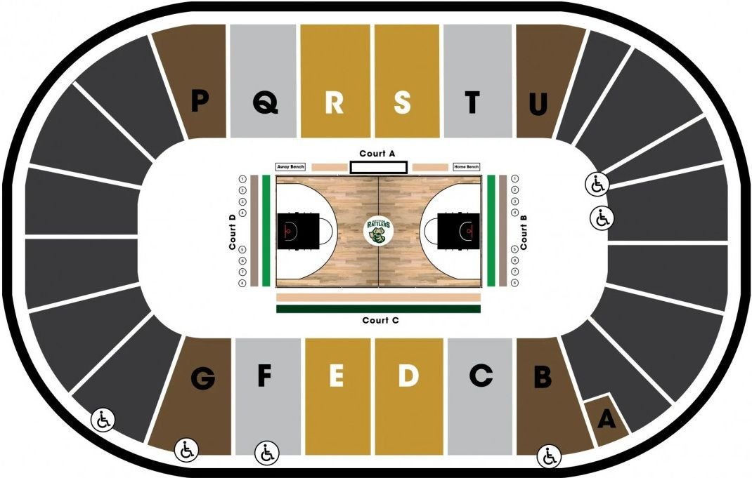 SaskTel Centre Basketball Seating Chart