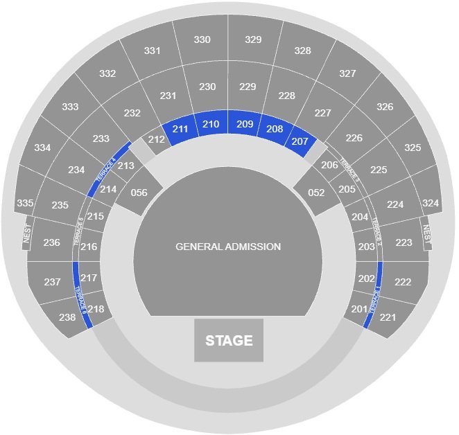 The Neighbourhood Glasgow Premium Seats