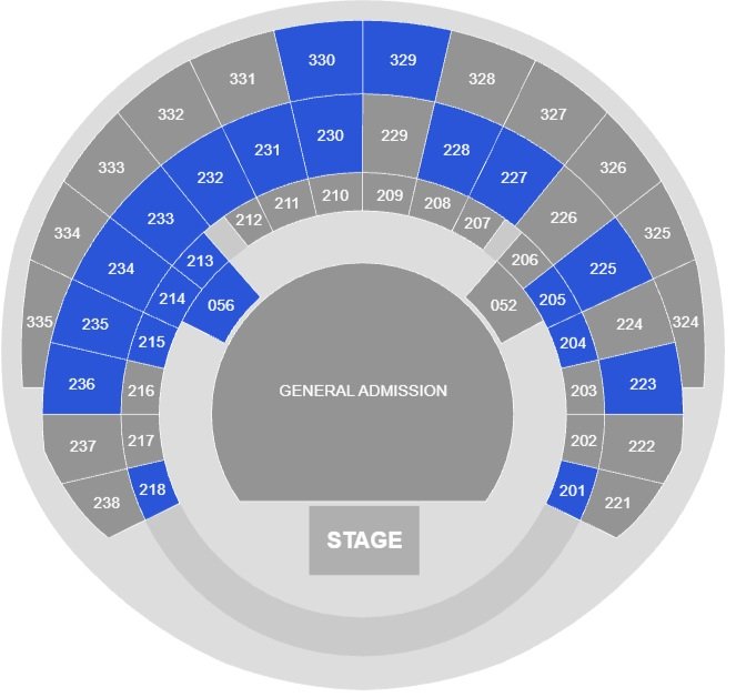 The Neighbourhood OVO Hydro Seating Plan