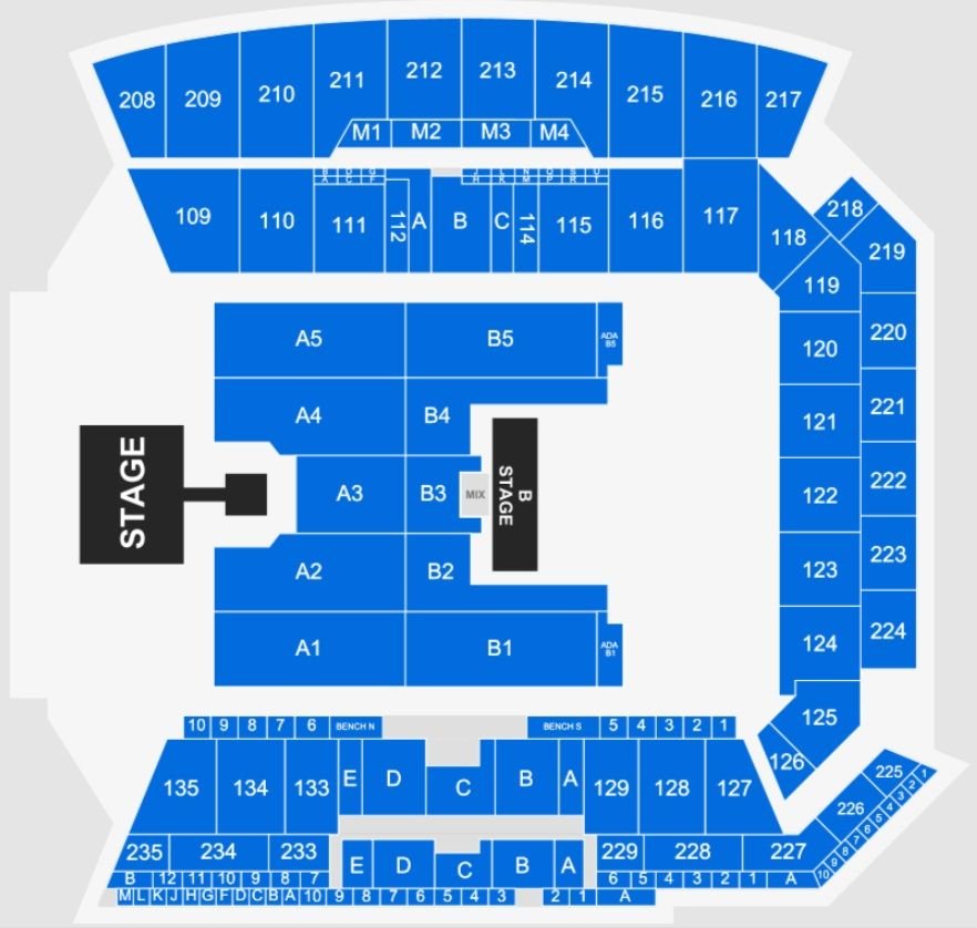 BMO Stadium Concert Seating Chart