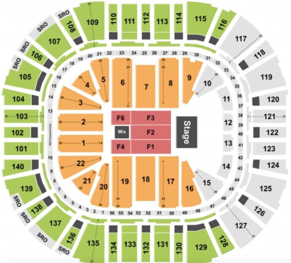 Delta Center Best Seats for Concerts
