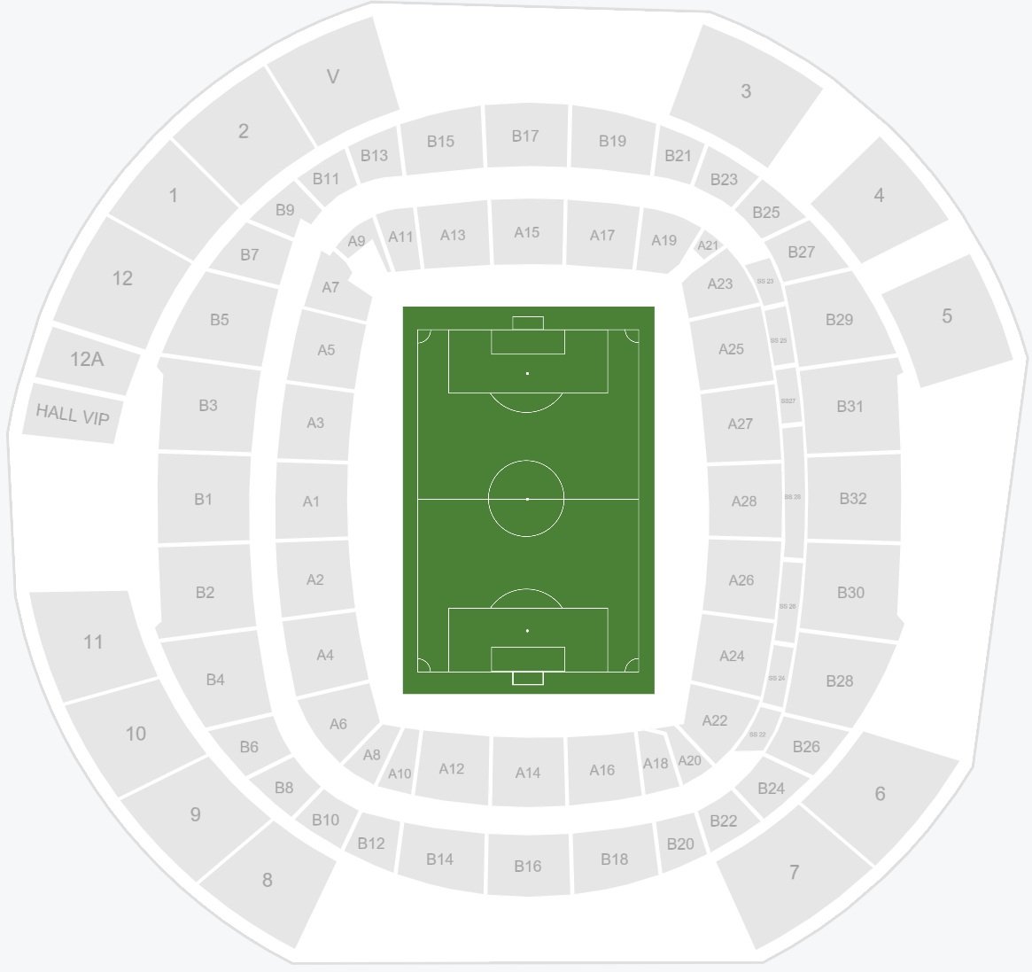 Estádio José Alvalade Seat Map