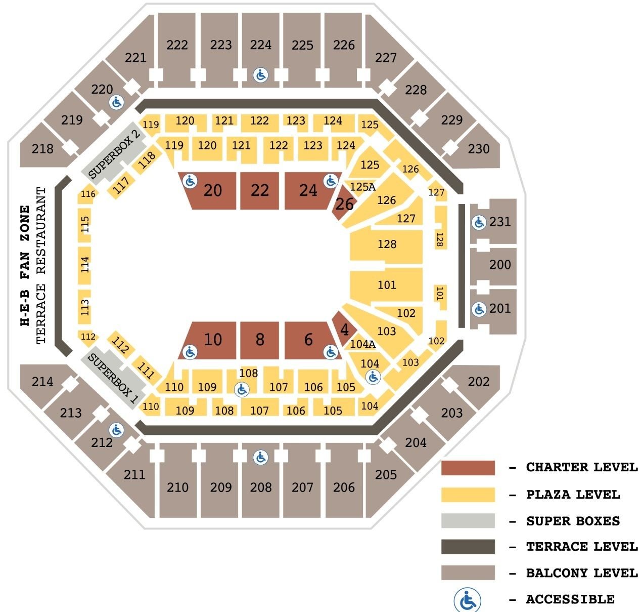 Frost Bank Center Rodeo Seating Chart