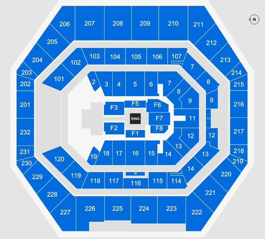 Gainbridge Fieldhouse WWE Seating Chart