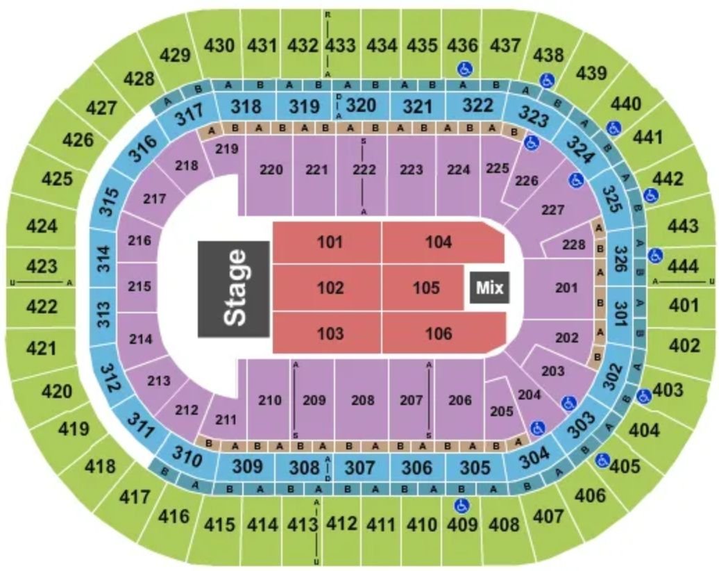 Honda Center Best Sections and Seats