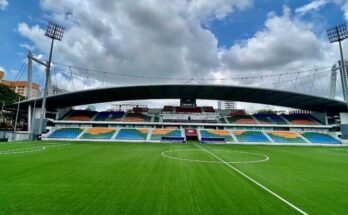 Jalan Besar Stadium Showing Covered West Stand