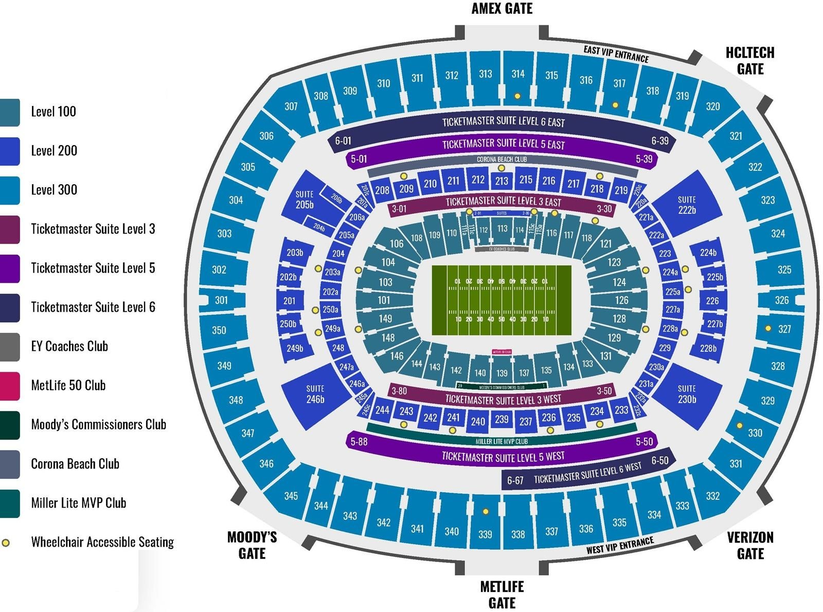 Metlife Stadium Best Seats