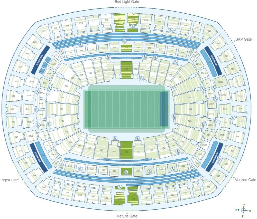 Metlife Stadium Accessible Seats