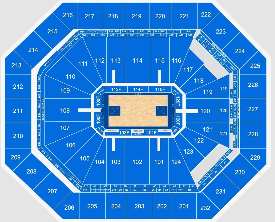 Mortgage Matchup Center Seating Map