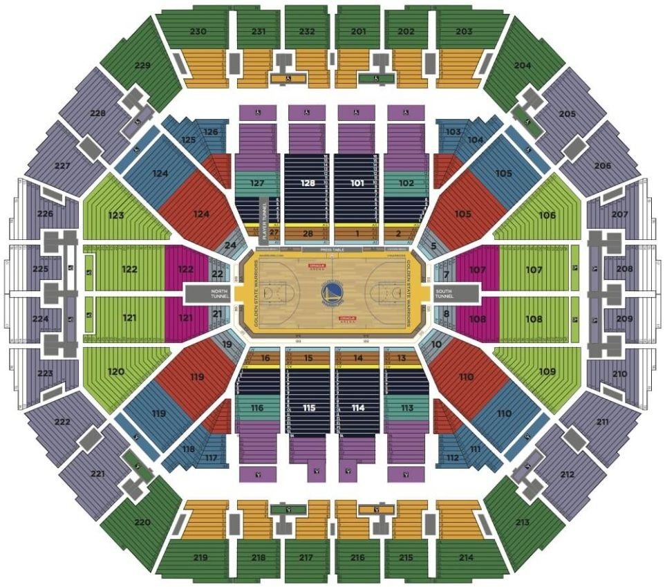 Oakland Arena Best Seats