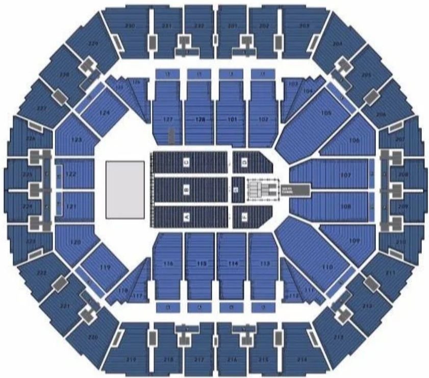Oakland Arena Concert Seating Chart