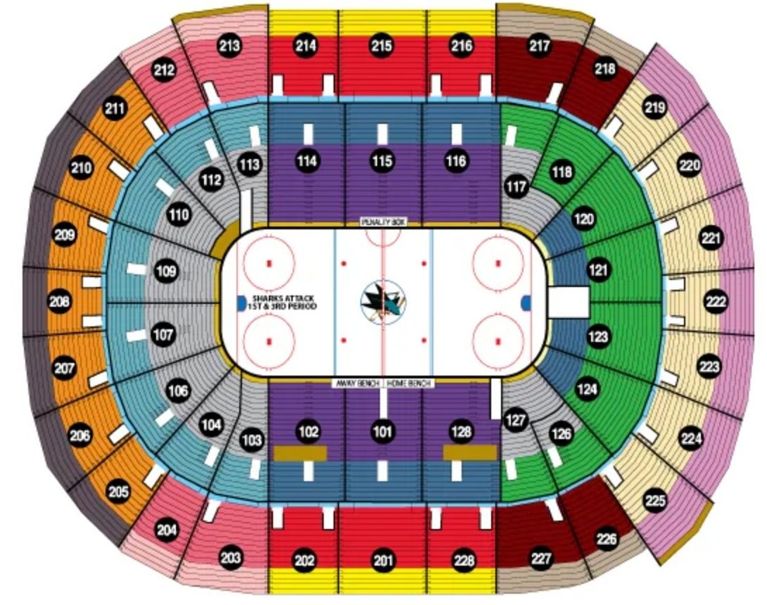 SAP Center Best Seats