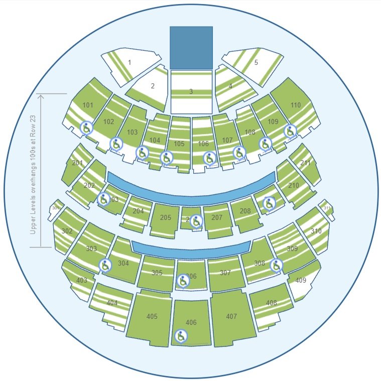 Sphere Accessible Sections