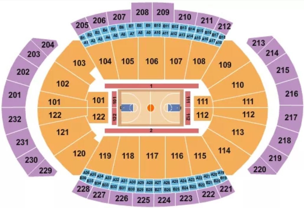 T Mobile Center Best Sections