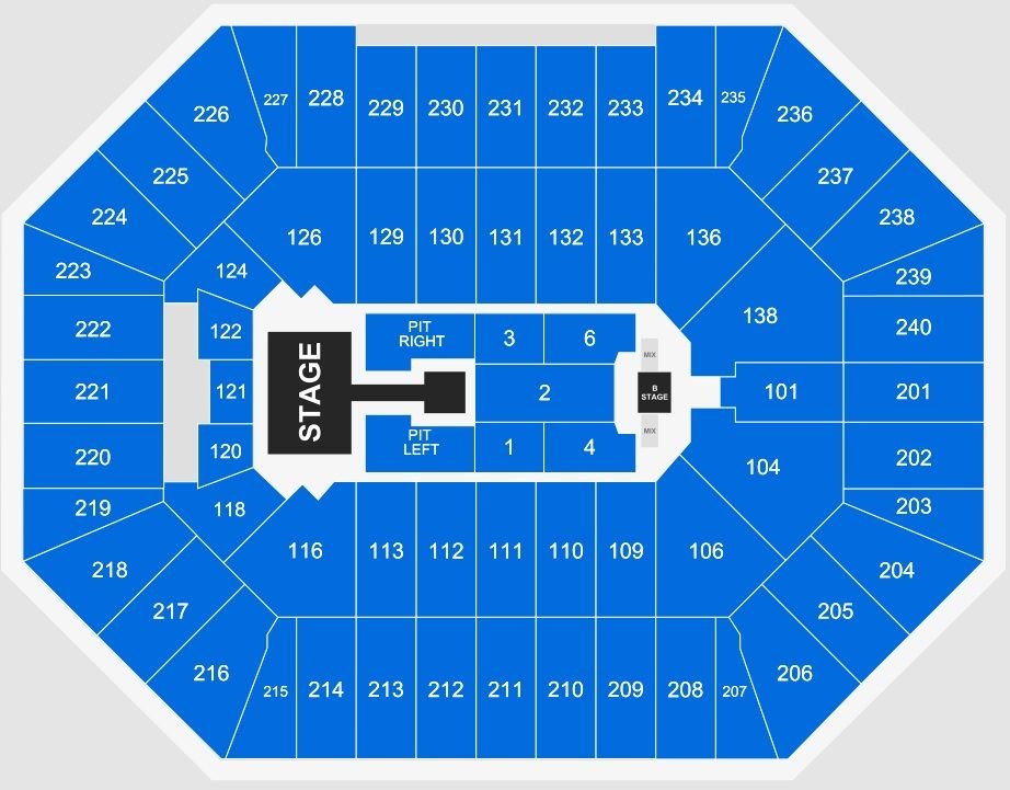 Target Center Concert Seating Chart