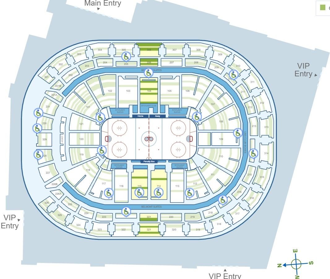 UBS Arena Accessible Seats
