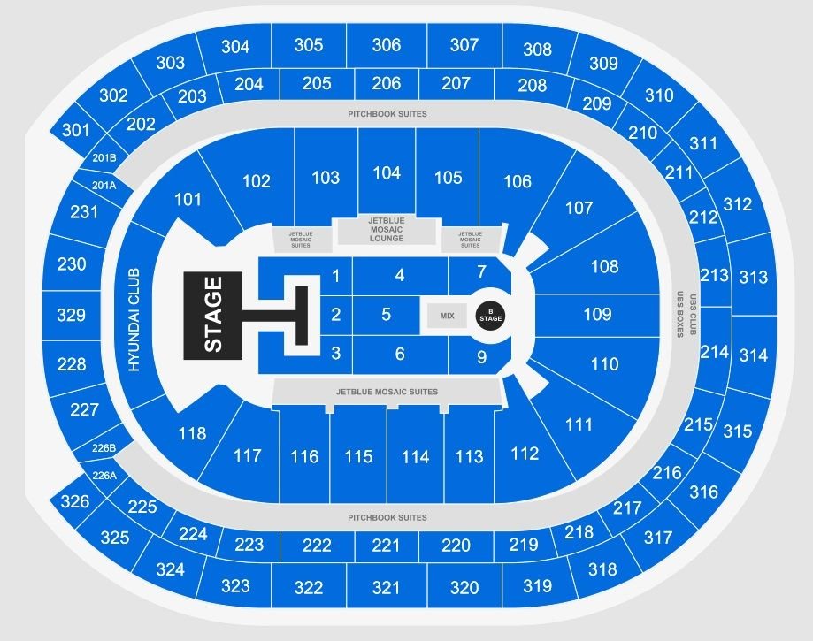 UBS Arena Concert Seating Chart