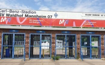 Carl Benz Stadium in Mannheim