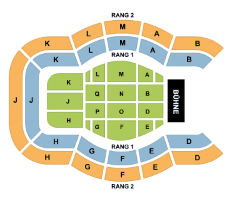 Festhalle Frankfurt Best Seats